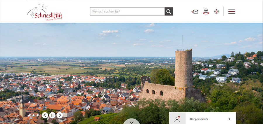 Zur Homepage der Stadt Schriesheim